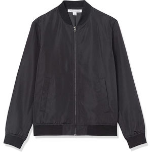 High Quality Men's <b>Canvas</b> <b>Waterproof</b> Reversible Bomber Jacket Custom Color Front Pocket OEM Services Wholesale Price New - Product Image 5