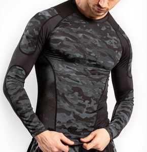 <b>High</b> Quality Lightweight Men's Rash Guard with Custom Logo Printing Best Design Material <b>Low</b> MOQ - Product Image 3
