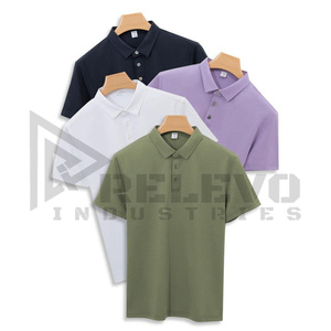 Nueva camiseta de impresión Dgt lisa de marca al por mayor de alta calidad para hombres, polos, venta al por mayor, Polo en blanco, precio bajo - Product Image 5