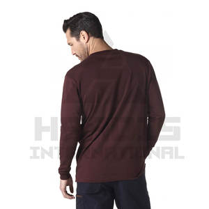 Offre Spéciale coton polyester T-Shirt de qualité supérieure hommes manches longues t-shirts nouveauté hommes T-shirts - Product Image 6