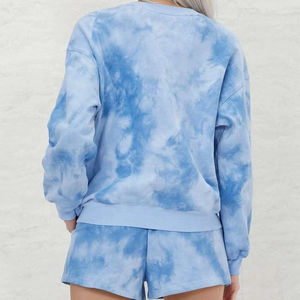 Sudaderas de Invierno Personalizadas con Tie Dye para Mujer, Sudadera con Capucha Ecológica y Transpirable con Logotipo Frontal - Product Image 3