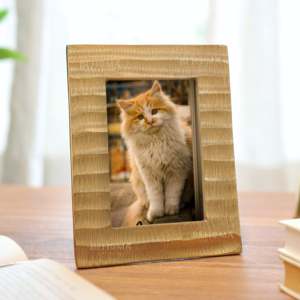 กรอบรูปอะลูมิเนียม BEHOMA Gold 4x6 ลายคลื่น น้ำหนักเบา ทนทาน ผลิตในอินเดีย สำหรับตกแต่ง - Product Image 6