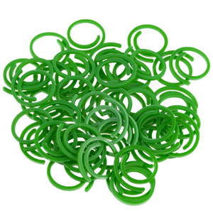 Fastening Clips 50-Piece Set Plastic-Coated Garden Tools-PP 3 cm Diameter Plant Hangers for <b>Tomatoes</b> - Product Image 4