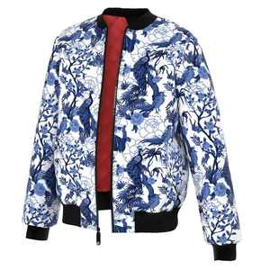 Chaqueta de calle con cremallera ajustable y doble bolsillo para hombre, chaqueta universitaria de baja tasa, diseño Popular para sublimación, fabricante directo - Product Image 3