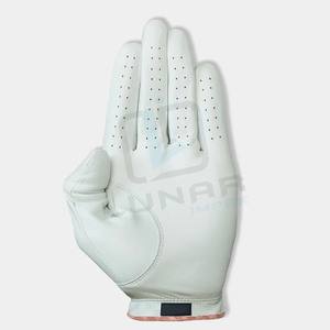 Expédition immédiate LUNAR IMPEX Gants de golf en cuir Cabretta sublimé 3D rose, couleur et taille personnalisées, doigts respirants, main flexible - Product Image 3