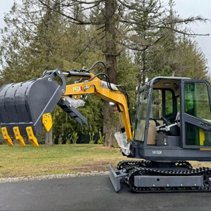 LIVRAISON GRATUITE AGT MY50R MINI-EXCAVATRICE HYDRAULIQUE 27 CV LAME DE REMPLACEMENT 51 POUCES BAC À DÉGRAVURE 16 POUCES AVEC DENTS CONTRÔLE PÉDALIER APPROUVÉ EPA CE - Product Image 6