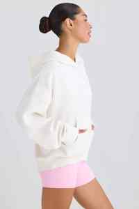 Top Trending Women Oversized Winter Long <b>Hoodie</b> Breathable Streetwear Pullover Style Customized Logo Printing 100% Cotton <b>Velour</b> - Product Image 5