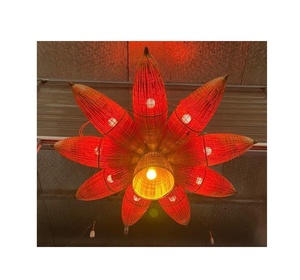 Vente en gros Luminaire moderne en bambou/Lanterne d'éclairage durable en bambou pour fête, mariage, événement, décoration quotidienne de la maison et du jardin - Product Image 6