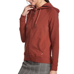 เสื้อฮู้ดลำลองสไตล์สตรีทแวร์สำหรับฤดูหนาว ทรงหลวม ระบายอากาศได้ดี เป็นมิตรกับสิ่งแวดล้อม แห้งเร็ว ผ้าถัก ซิป แฟชั่นสำหรับผู้หญิง - Product Image 4