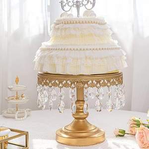 แท่นวางเค้กชุบสังกะสีแบบแฮนด์เมดเครื่องครัวร้านอาหาร - Product Image 4