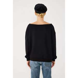 Sudadera de Manga Larga Informal con Cuello de Lazo, 100% Algodón, Ajuste Cómodo, para Uso Diario - Product Image 5