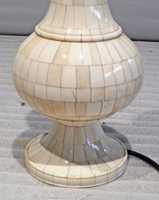 Lampe de table moderne de luxe européenne en os incrusté, couleur personnalisée, design sur mesure, décorations de mariage pour salon FAIZA CRAFT FC-3555 Livraison rapide