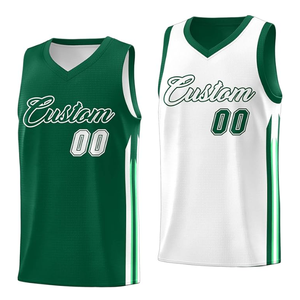 เสื้อบาสเก็ตบอลแบบกลับด้านของผู้ชายเสื้อบาสเก็ตบอลแบบ100% ชุดผ้าโพลีเอสเตอร์ - Product Image 6