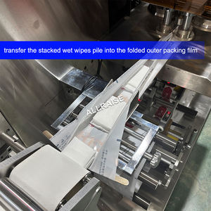 Machine à lingettes humides, petits paquets, équipement d'emballage de lingettes humides, impression d'autocollants, soins personnels portables, bain, nettoyage, fabricant - Product Image 3