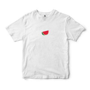 Camiseta de Manga Corta Palestine Watermelon Streetwear, 100% Algodón Jersey, Transpirable, Tejido de 180 Gramos, Logotipo Sólido, Ajustada, para Uso Diario - Product Image 2
