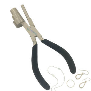 Alicates Profesionales de 3 Pasos para Enrollar Alambre de Joyería, Herramienta para Hacer Bails de 13mm, 16mm y 20mm, Herramienta Manual de Acero Inoxidable - Product Image 1