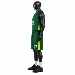 Uniforme de Baloncesto Personalizado para Hombre, Transpirable, de Malla, Sublimado, Pantalones Cortos Deportivos para Equipo, Ropa de Entrenamiento al Por Mayor OEM - Product Image 4