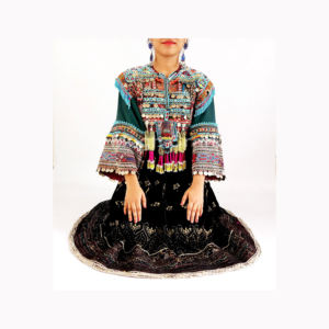 Ropa de mujer personalizada bordada e impresión Vestido de estilo afgano conjuntos de vestidos de fiesta de mujer de calidad superior - Product Image 5