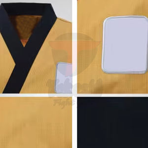 ชุดยูนิฟอร์มเทควันโดคุณภาพสูง ผ้าฝ้าย 100% ระบายอากาศได้ดี แห้งเร็ว สำหรับการแข่งขัน  รับสั่งทำสีและโลโก้ สำหรับผู้ใหญ่ ชุดศิลปะการต่อสู้ - Product Image 3