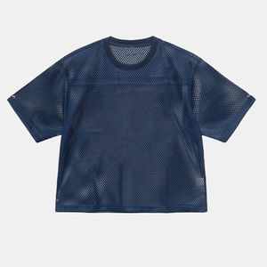 Maillot de football en mesh imprimé personnalisé pour hommes Qualité originale Respirant Maillot de sport avec col pour adultes - Product Image 5