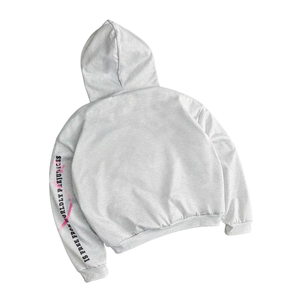 OEM Design personnalisé 100% coton fait Pull Over sérigraphié Hoodies Heavyweight 400 GSM Hoodie avec étiquettes personnalisées pour votre marque - Product Image 2