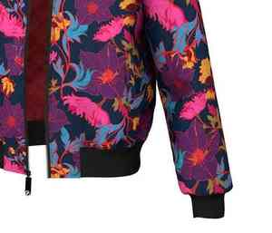 Meilleures ventes de vestes universitaires pour hommes Logo personnalisé Dernière conception Veste universitaire d'hiver Col multicolore Vêtements décontractés Veste universitaire - Product Image 2