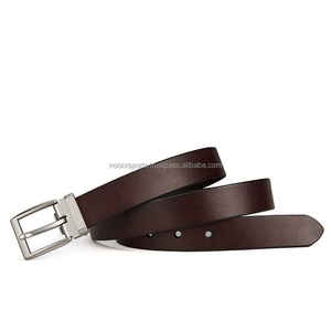 Venta al por mayor nuevo diseño personalizado 100% correa de material de cuero genuino cinturón de cuero casual personalizado su propio material - Product Image 4