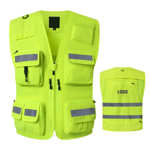 Chaleco de Seguridad de Trabajo para Hombre, Corte Ajustado, Diseño Premium, Marca Privada, Buena Calidad, Precio de Fábrica - Product Image 2