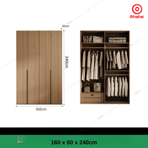 Armario moderno de madera de ingeniería Ohaha - HD016 - Product Image 4