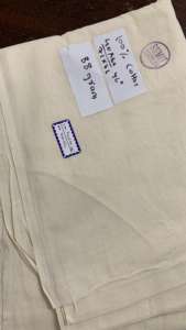 Tela Premium Cambric Greige 40x60/68x68 - 46 Pulgadas de Ancho para Prendas de Hombre y Mujer - Product Image 5