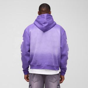 Sweat-shirts à capuche pour hommes en molleton lourd 100% coton pré-rétréci 480 g/m², coupe classique, impression personnalisée pour l'hiver en extérieur, broderie - Product Image 2