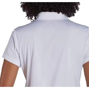 Fabricante de prendas de punto personalizado Primavera Verano gris cuello Polo manga corta mujeres con cuentas pulóver suéter de punto - Product Image 3