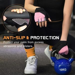 Gants de musculation sans doigts de haute performance, gants de sport respirants sur mesure pour la musculation et le cyclisme pour hommes - Product Image 5