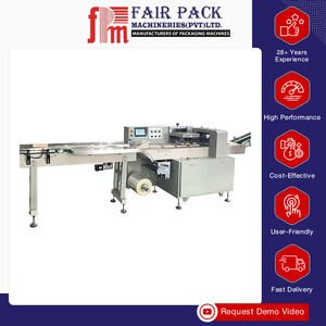 Máquina Empacadora de Alimentos Congelados de Flujo Horizontal con Alimentación Manual o Automática, Calidad Original, Última Llegada - Product Image 2