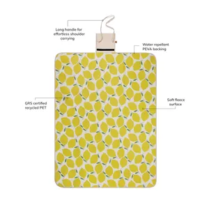 VINGA Arwe GRS Sustainable Picnic <b>Blanket</b> Eco-Friendly Gadgets for Outdoor Adventures - Product Image 4