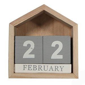 Calendrier en bois de qualité supérieure pour décor de salon calendrier en bois avec bois massif naturel fait classique conçu - Product Image 4
