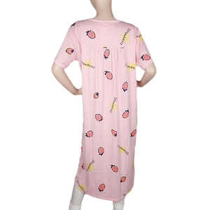 Chase Value Women's Night <b>Top</b>-Free Size Jersey Fabric Pink - Product Image 3