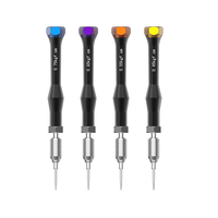 Juego de Destornilladores de Torque Fijo 0.45~0.75kgf.cm, Destornillador de Precisión de Aluminio con Código de Color para Reparación de Teléfonos, Relojes y Electrónica