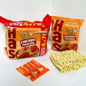 Has Instant Chicken <b>Noodles</b> 70g Fried Wheat Flour 3 Min Cook Time 18% Fat <b>HALAL</b> HACCP ISO IFS Certified 12 Months Shelf Life - Product Image 3