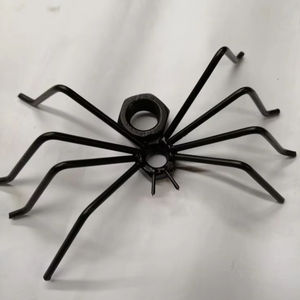 Panier d'arbre de Noël en métal fait à la main unique couleur et taille personnalisées ornement de décoration de vacances durable - Product Image 1