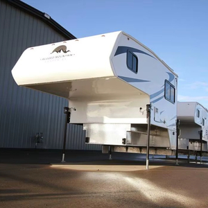 จัดส่งฟรีไฟ8ฟุตรถบรรทุกป๊อปอัพที่ออกแบบมาสำหรับรถกระบะวัสดุอลูมิเนียมสำหรับ Florida และ Miami USA - Product Image 1