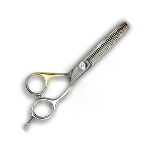 Ciseaux amincissants de cheveux de haute qualité couleur argent ciseaux de Salon de coupe de cheveux ciseaux amincissants de coiffeur élégant - Product Image 2