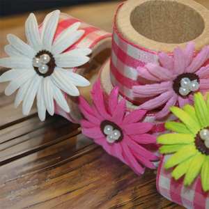 Ronds de serviette en rotin Décor de table en osier Ronds de serviette élégants pour une expérience culinaire élégante - Product Image 1