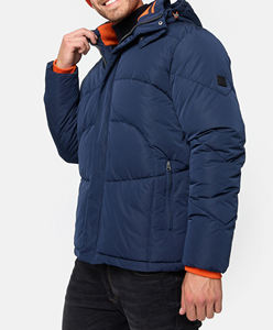 Veste bomber imperméable coupe-vent en toile respirante à manches longues avec fermeture éclair, camouflage sublimé, fabriquée au Pakistan - Product Image 2