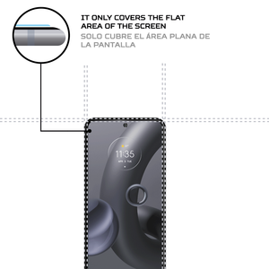 ANTISHOCK Motorola Edge 30 Neo Screen <b>Protector</b> Durable and Shock-Absorbent Mobile Accessory - Product Image 4