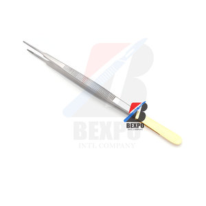 Gold Half Gerald Tissue Plier Str Plain 18cm instrumentos Pinzas Quirúrgicas dentales de alta calidad - Product Image 1