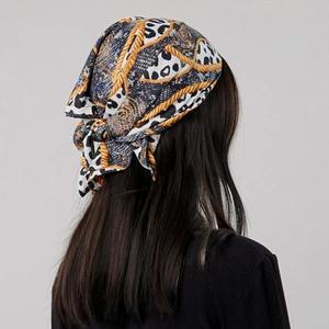 Kivotech Customized High Quality Colorful Cotton Private Label Custom Bandana <b>Scarf</b> with Print Logo - Product Image 6