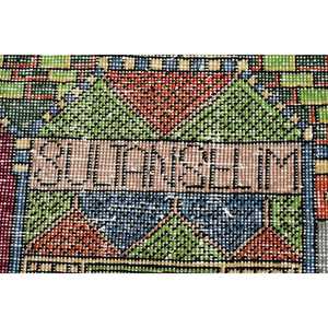 Tapis turc, tapis d'appoint 3,3x5,3 pieds, tapis vintage en laine à imprimé animal bleu - Product Image 5