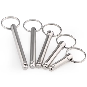 Pasador de Bloqueo de Bola de Liberación Rápida de Seguridad de Acero Inoxidable 304 M6 M8 M10 - Product Image 1