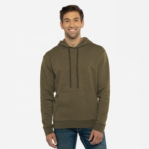 Next Level Apparel 9302 Unisex Malibu Heather Green CVC Fleece Hoodie Sudadera clásica - Product Image 1